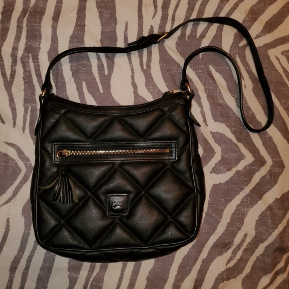 Dooney & Bourke Cross-Stitch Leather Bag - Picture 2 of 8